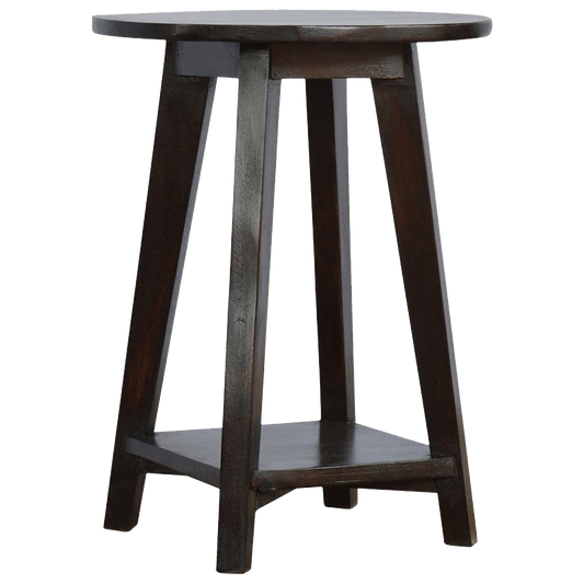 Walnut Undercarriage Bar Stool