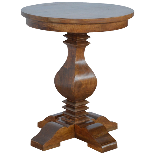 Round Pedestal Tea Table