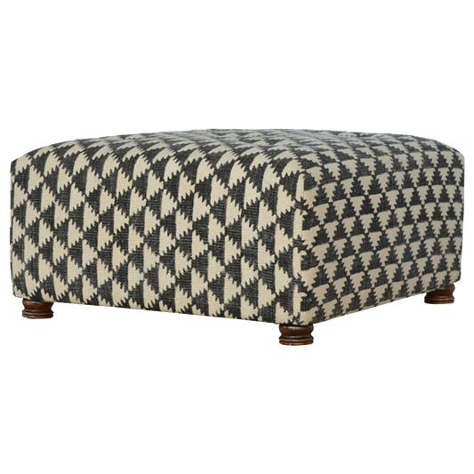 Jute Occasional Footstool