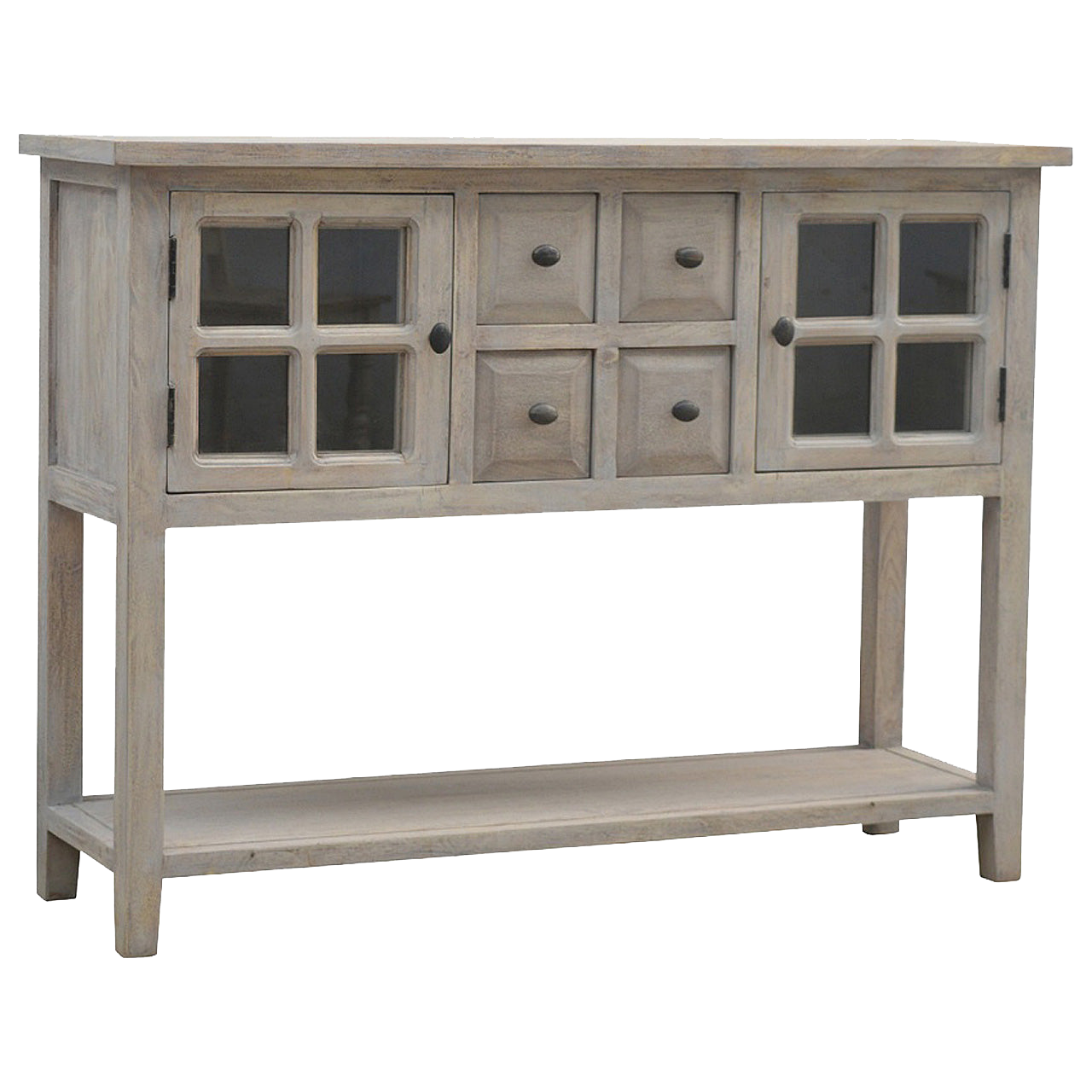 Stone Wash Glazed Console