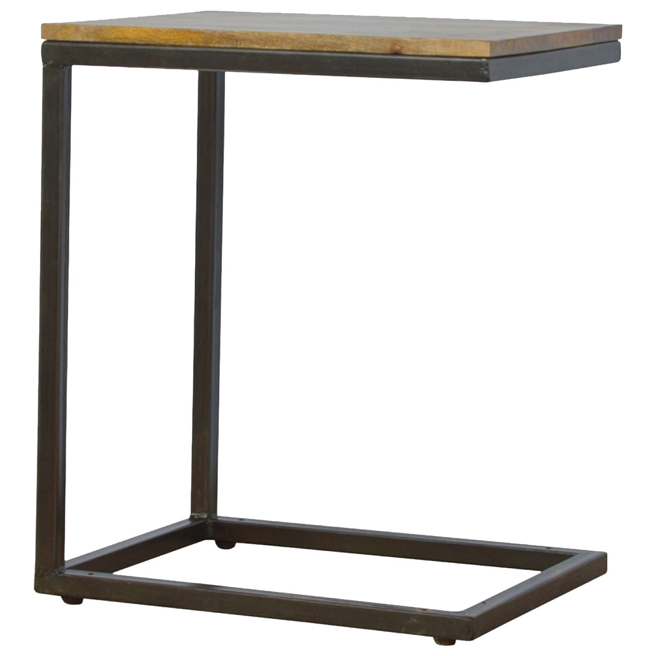 Industrial Small End Table