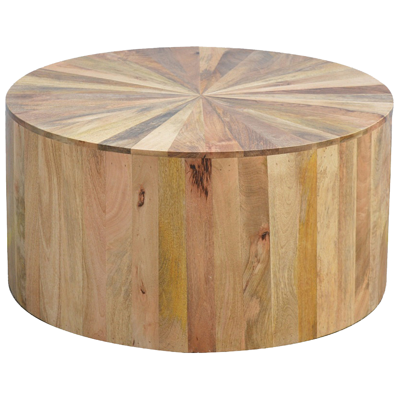 Round Wooden Coffee Table