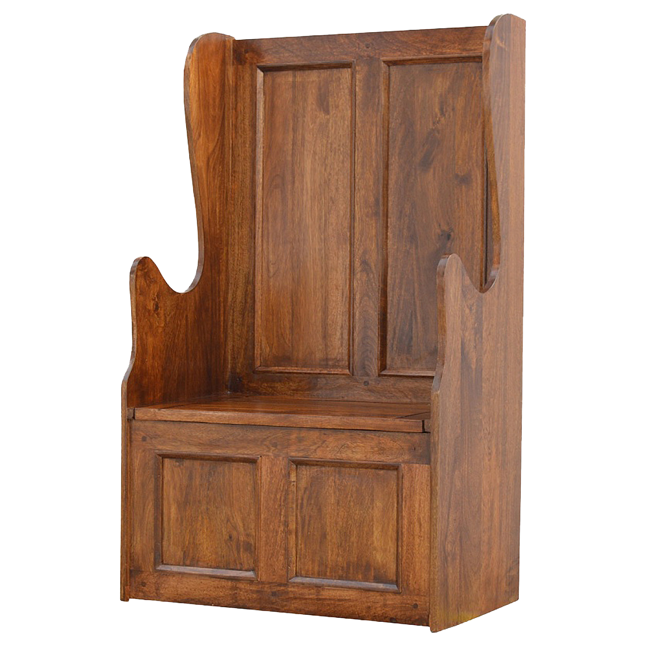 Lid up County Style Monks Bench