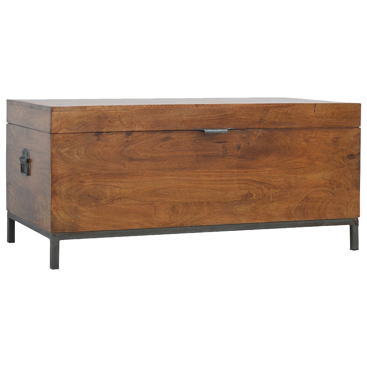 Industrial Wooden Storage Box