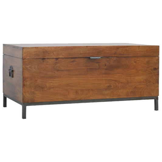 Industrial Wooden Storage Box