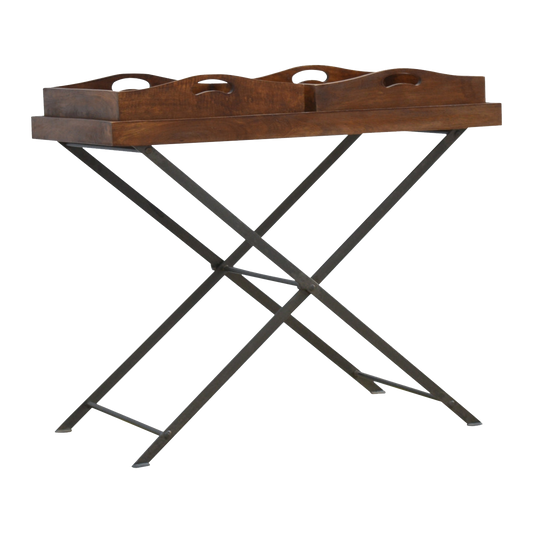 Industrial Metal Butler Tray