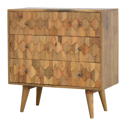 Pineapple Carved Chest