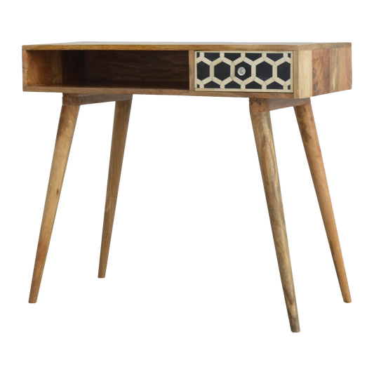 Bone Inlay Writing Desk