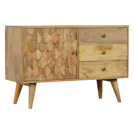 Pineapple Carved Sideboard