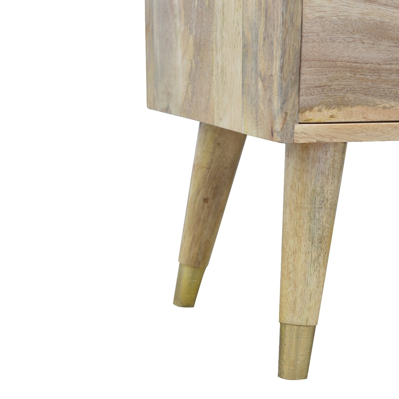 Oak-Style Gold Inlay Media Unit