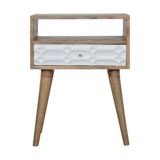 Capsule Bedside with Open Slot
