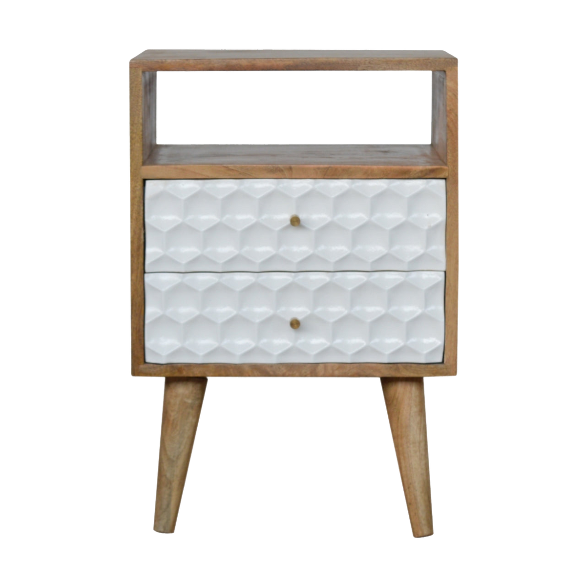 Honeycomb Open Slot Bedside